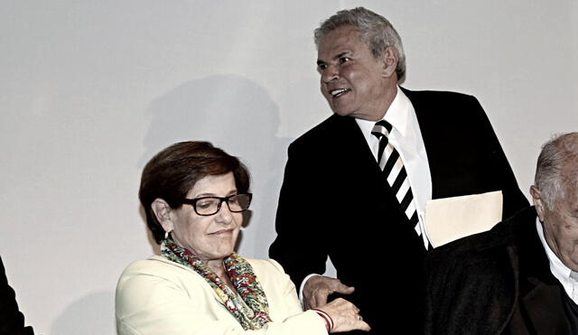 Susana Villarán y Luis Castañeda Lossio. Foto: La República.
