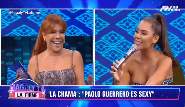 Magaly Medina se burla de 'La Chama' por encuentro íntimo con Paolo Guerrero