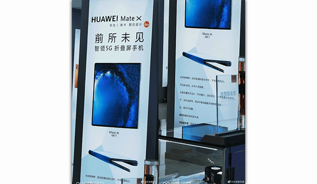 El Huawei Mate X llegaría muy pronto a las tiendas.