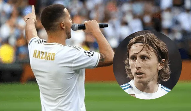 Real Madrid: Hazard le pide la '10' a Modric y esta fue su respuesta
