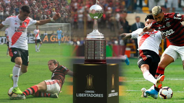 River Plate y Flamengo disputaron un candente encuentro por la final de la Copa Libertadores. Foto: Composición