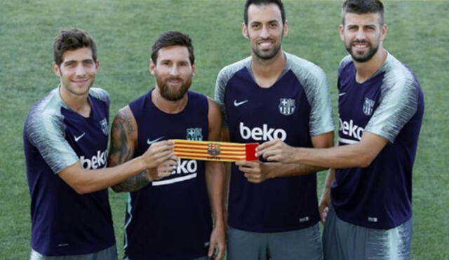 Lionel Messi seguirá como primer capitán del FC Barcelona. Foto: FC Barcelona - Twitter.