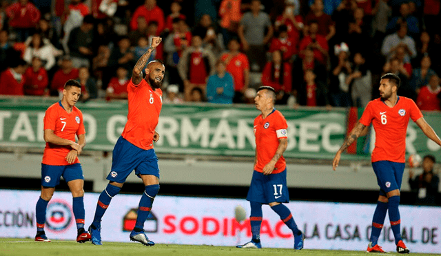 Chile goleó 4-1 Honduras en Temuco por amistoso FIFA 2018 [RESUMEN]
