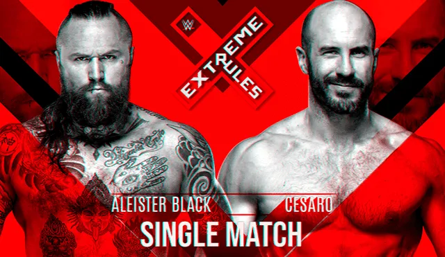 Aleister Black vs. Cesaro es una lucha que promete robarse el show. Créditos: WWE
