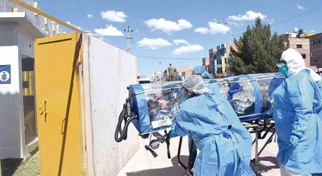 complicado. Médicos y asistenciales se infectan en Puno.