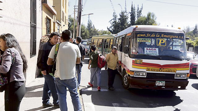 Medida cautelar suspende conciliación con empresa que ganó ruta del SIT en Arequipa