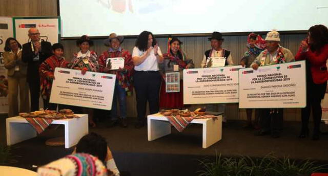 Familias de Puno y Cusco obtienen “Premio Nacional por la Conservación de la Agrobiodiversidad”