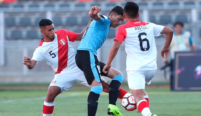 Perú vs Uruguay Sub 20: soberbio tiro libre de Távara que casi termina en golazo