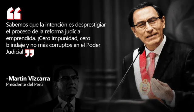 Las frases que dejó el mensaje a la nación del presidente Martín Vizcarra [FOTOS]