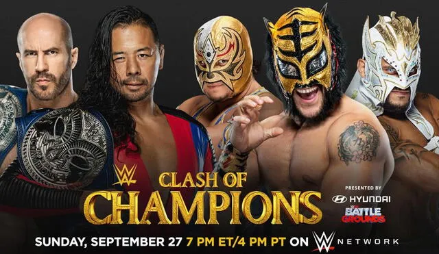 Cesaro y Nakamura vs. Lucha House Party por los Campeonatos en Parejas de SmackDown
