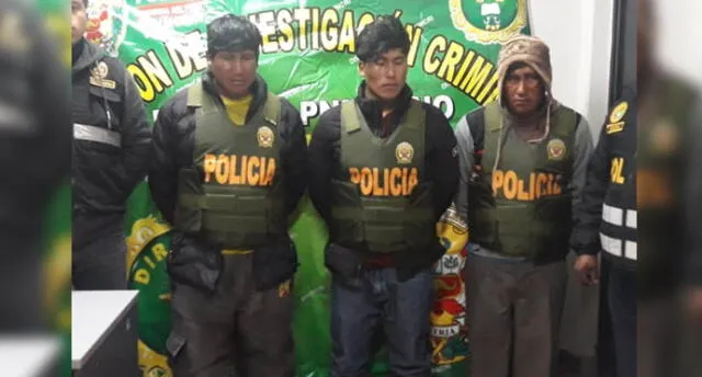 Cárcel para tres hermanos acusados de asesinar a cuchillazos a taxista en Puno.