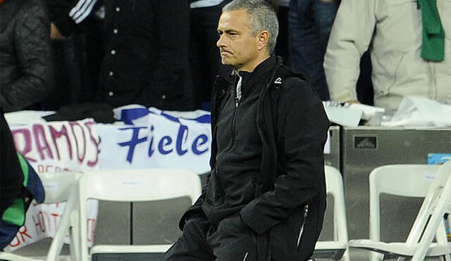 Mourinho confesó que la única vez en que lloró tras perder un partido fue cuando dirigía al Real Madrid. Foto: Cadena Ser.