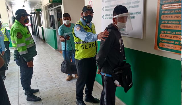 El detenido fue llevado a la comisaría de Chacarilla del Estanque. Foto: Municipalidad de Surco
