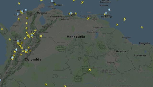 Maduro cerró el espacio aéreo de Venezuela para la aviación general y privada