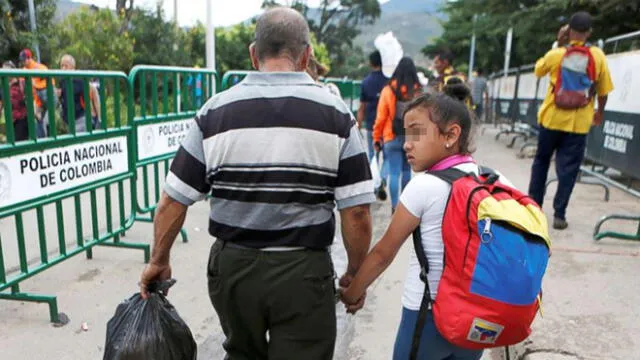 Más de 300 mil niños venezolanos que migraron a Colombia se hallan en riesgo