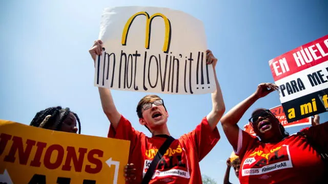 Protestas contra McDonalds