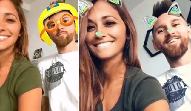 Lionel Messi y Antonella Roccuzzo: Los filtros de la pareja en Instagram
