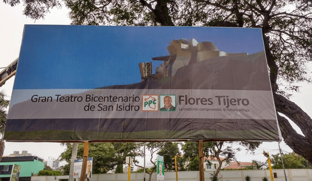 San Isidro: acusan a candidato a la alcaldía de copiar diseño [FOTOS]