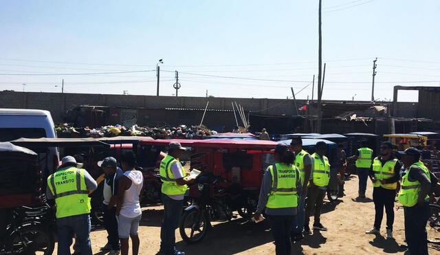 Mototaxis fueron trasladadas al depósito municipal.