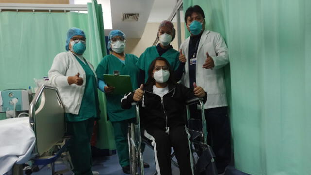 Especialistas del hospital San Bartolomé calificaron la recuperación de Gabriela como algo histórico. (Foto: María Pía Ponce / GLR - URPI)