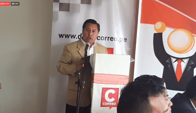 Elecciones 2018: Javier Yauri indica que culminará asfaltado de la carretera del Canipaco