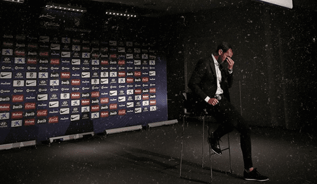 Griezmann y Simeone lloraron desconsoladamente en la despedida de Godín [VIDEO]
