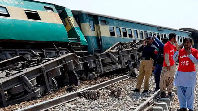 Al menos 4 muertos y varios heridos deja explosión de bomba en vías de tren en Pakistán