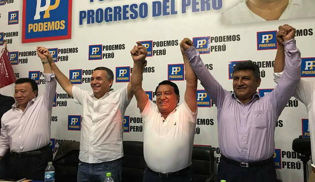 Denuncian irregularidades en inscripción de Podemos Perú 