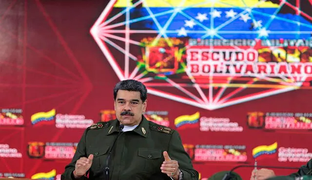 "Eso de andar en ‘besuqueaderas’ y abrazos vamos a dejarlo para después", dijo Nicolás Maduro. Foto: Prensa Miraflores (EFE)