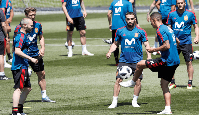 Dani Carvajal volvió a los entrenamientos para Rusia 2018 [VIDEO]