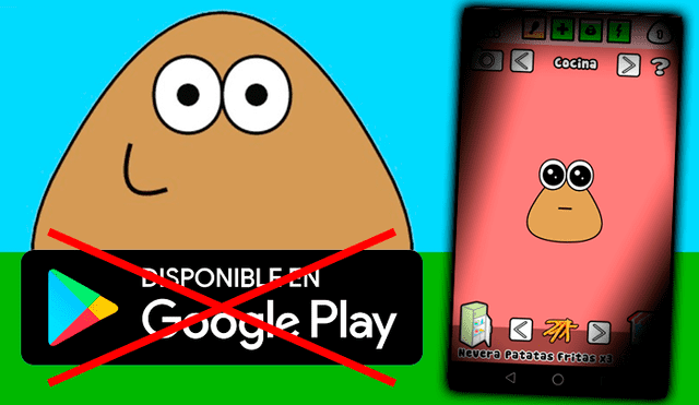 El fin de una era. 'Pou', la mascota virtual para Android ha sido eliminado de Google Play.