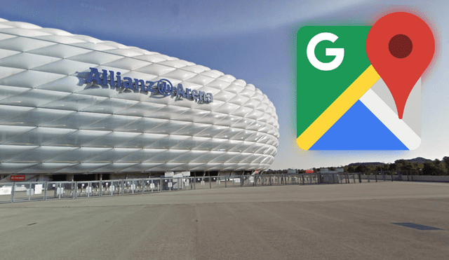 Google Maps: Conoce el estadio dónde el Bayern Munich juega de local 