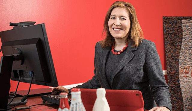 Beatriz Pérez, directora de comunicaciones de la compañía (Foto: Coca-Cola Company)