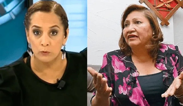 Patricia del Río confronta a exministra Choquehuanca por su mala gestión