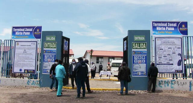 Terminal volvió a entrar en funcionamiento desde el último lunes. Foto: Municipalidad Provincial de Puno.