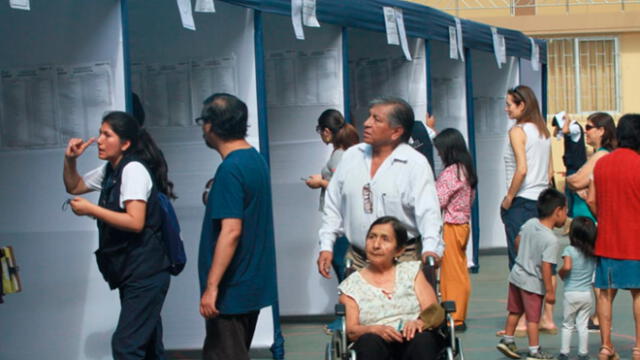 Personas con discapacidad participaron en Elecciones Congresales 2020. Créditos: Virgilio Grajeda / La República.