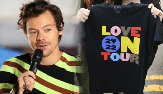 Estos son los precios de la merch personalizada de Harry Styles. Foto: composición/AFP/difusión