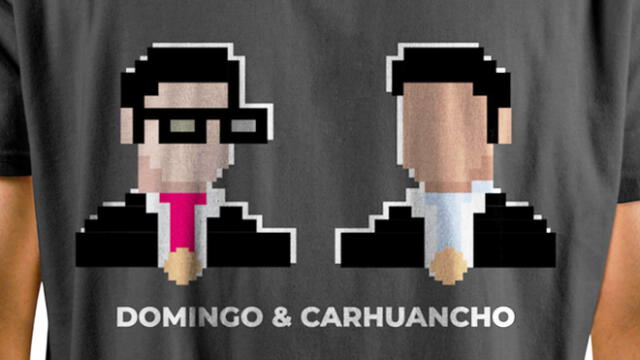 Lanzan marca de ropa en honor a José Domingo Pérez y Richard Concepción Carhuancho