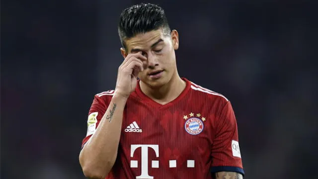 James Rodríguez fue duramente criticado por leyenda del Bayern Múnich