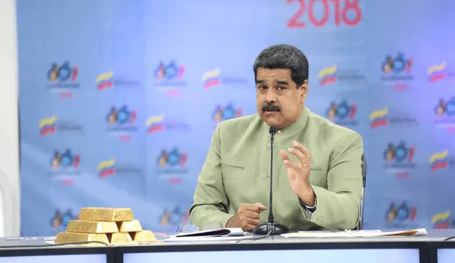 Nicolás Maduro venderá láminas de oro para enfrentar la crisis de su país