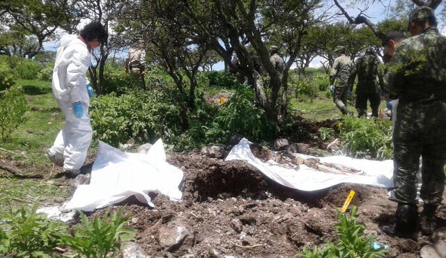 En México detectan al menos 2.000 fosas clandestinas