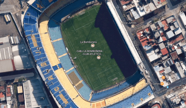 Google Maps te permite conocer la Bombonera, el estadio del Perú vs Argentina