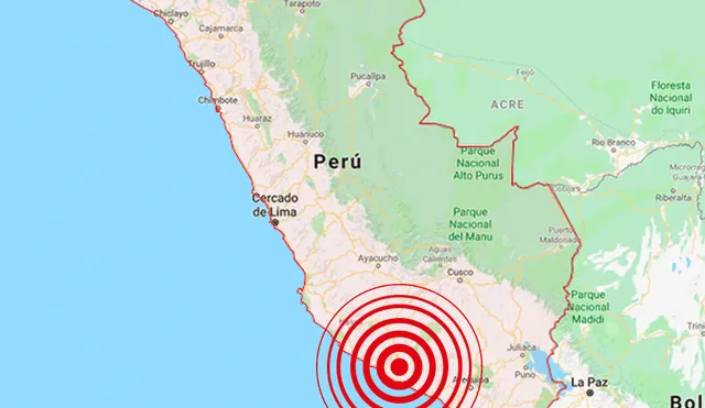 IGP registró sismo de magnitud 4.0 en Arequipa esta madrugada