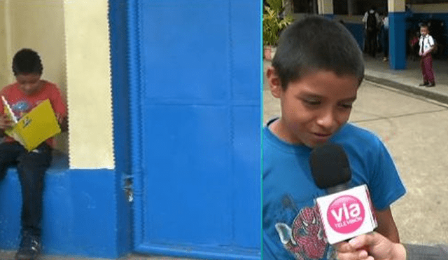 Tarapoto: Niño camina por varias horas todos los días para llegar a clases [VIDEO]