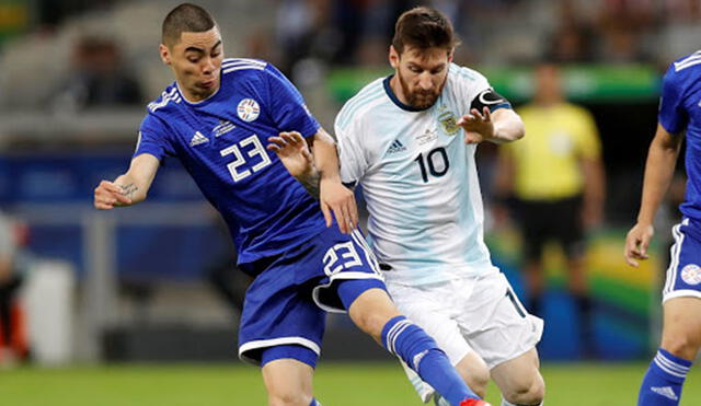 Argentina perdió en su último partido por eliminatorias como local ante Paraguay. Foto: EFE