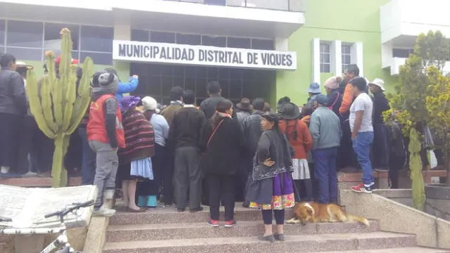 Huancayo: protestan por presunta apropiación de terrenos comunales por familiares de funcionaria