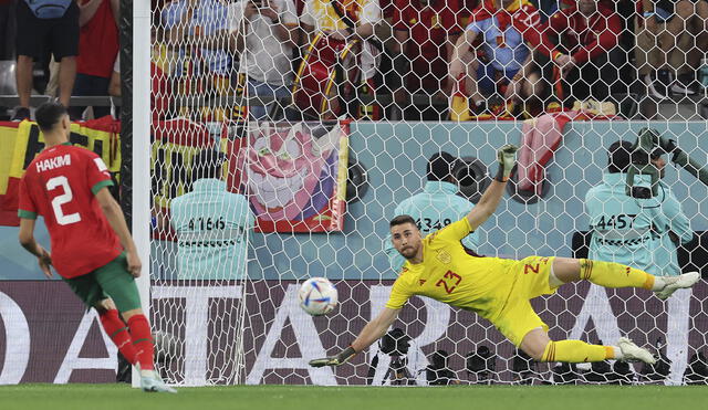 Marruecos clasifició a cuartos de final de Qatar 2022. Foto: AFP