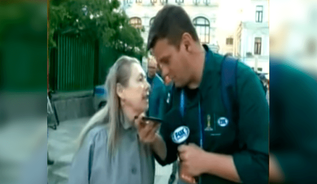 YouTube: rusa ‘discute’ con reportero brasileño en plena transmisión en vivo [VIDEO]
