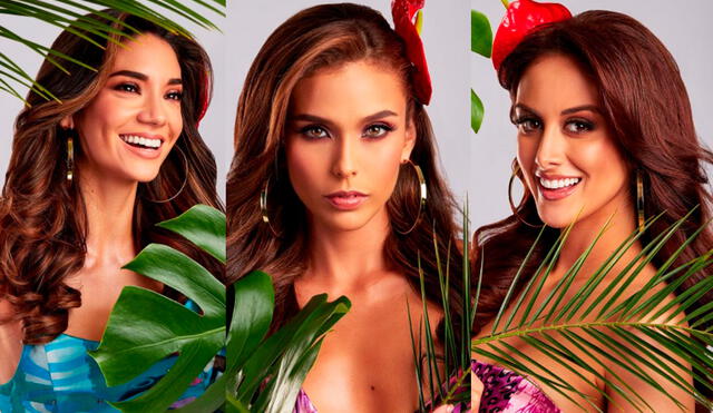 Maricielo Gamarra , Janick Maceta y Solange Hermoza competirán por la corona del Miss Perú este domingo 29 de noviembre. Foto: @missperuofficial Instagram