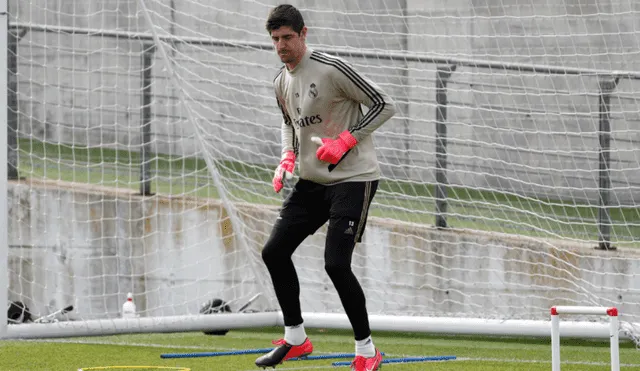 Real Madrid volvió a los entrenamientos para volver a LaLiga. Foto: AFP